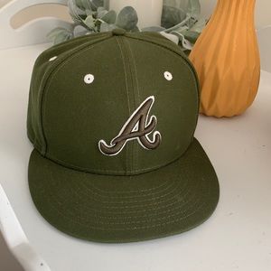 Green Atlanta braves cap